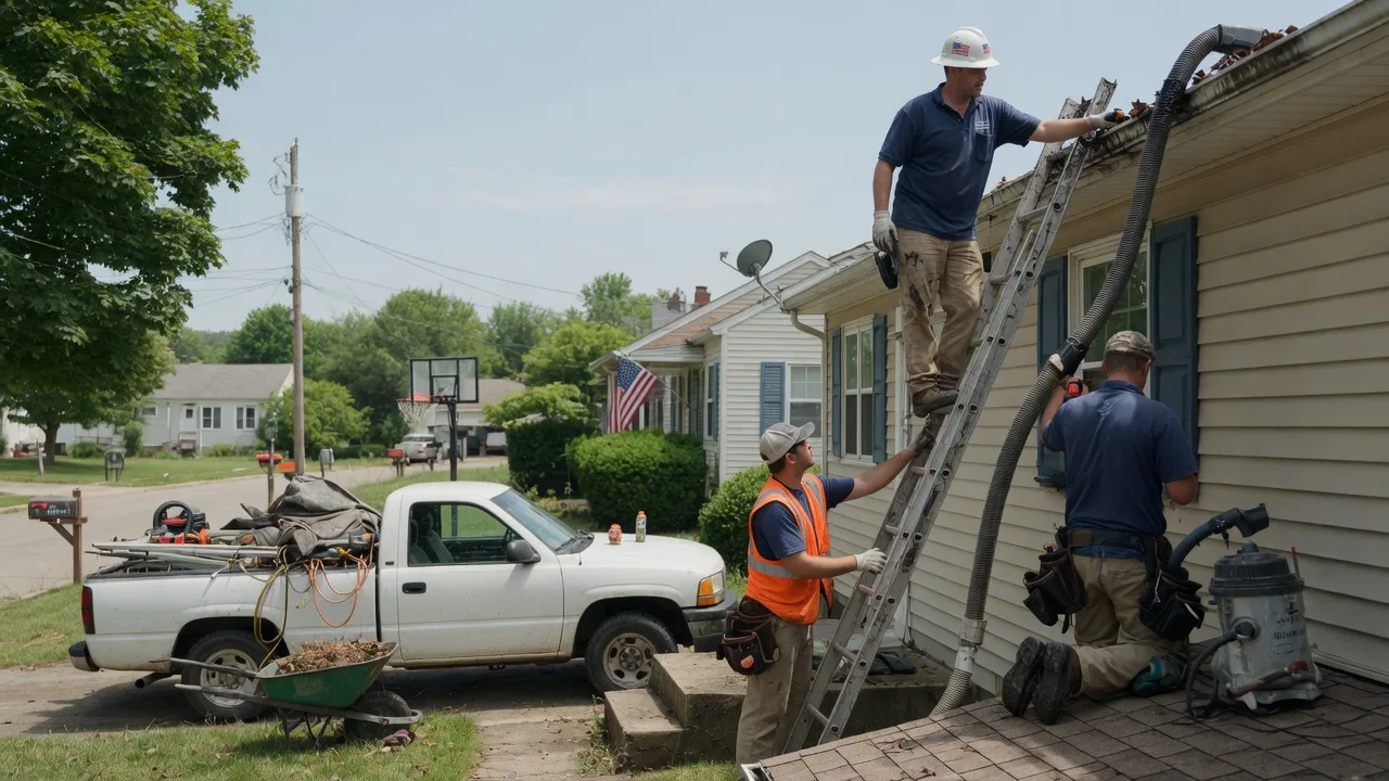 Gutter Installation in Corsica, PA near me